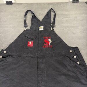 Freeze Betty Boop Shortalls Women 26/28W Black Billion Dollar Betty Vintage 2002